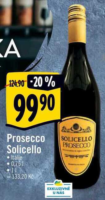 Albert Prosecco solicello 0,75 l nabídka