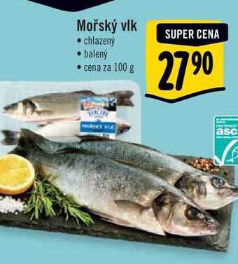 Albert Mořský vlk  100 g nabídka