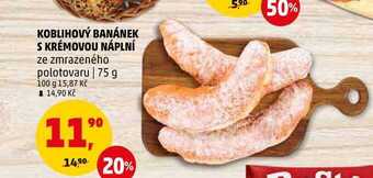 Penny Market Koblihový banánek s krémovou náplní, 75 g nabídka