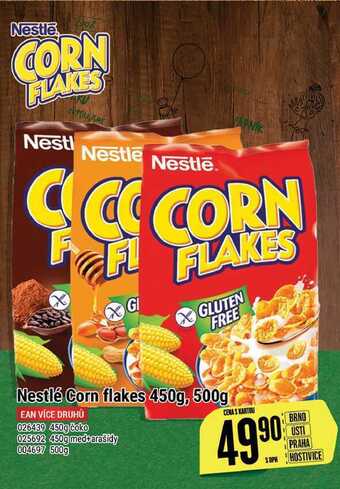 Tamda Foods Nestlé corn flakes 450g, 500g nabídka