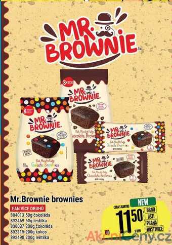 Tamda Foods Mr.brownie brownies nabídka