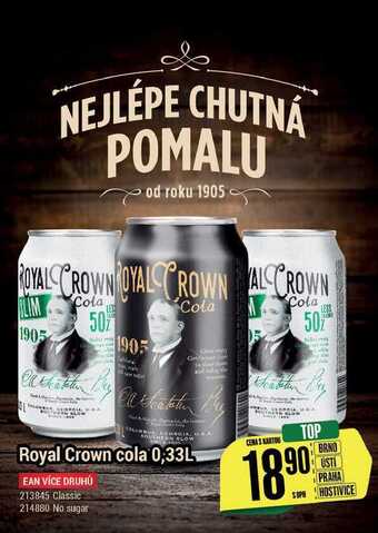 Tamda Foods Royal crown cola 0,33 l nabídka