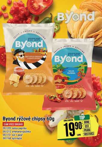 Tamda Foods Byond rýžové chipsy 60g nabídka