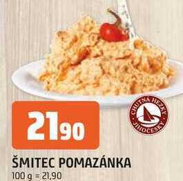 Trefa Šmitec pomazánka, 100 g nabídka