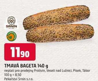 Trefa Tmavá bageta, 140 g nabídka