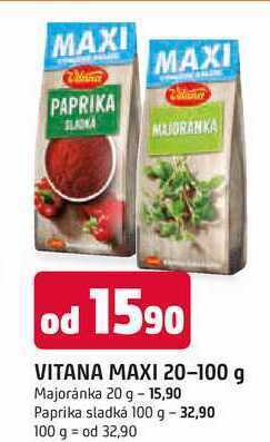 Trefa Vitana maxi, 20-100 g nabídka