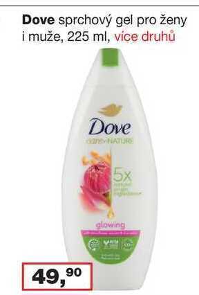 Barvy a laky drogerie Dove sprchový gel pro ženy i muže, 225 ml nabídka