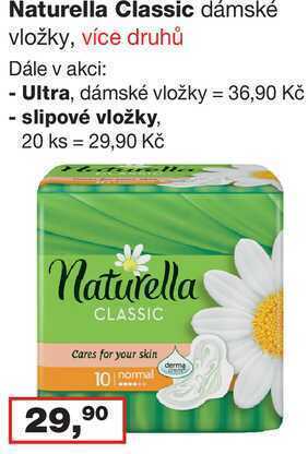 Barvy a laky drogerie Naturella classic dámské vložky nabídka