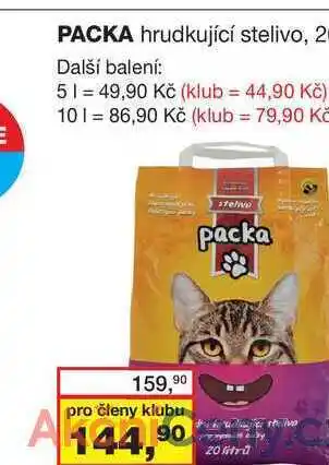 Barvy a laky drogerie E packa hrudkující stelivo, 20l nabídka