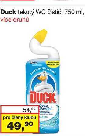 Barvy a laky drogerie Duck tekutý wc čistič, 750 ml nabídka