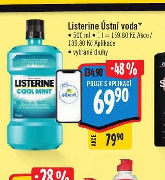 Albert Listerine ústní voda nabídka