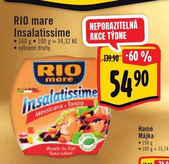 Albert Rio mare insalatissime nabídka