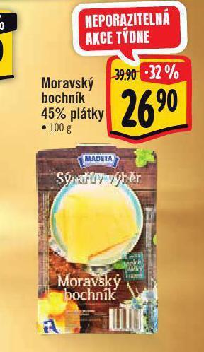 Albert Moravský bochník 45% plátky nabídka