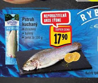 Albert Pstruh kuchaný nabídka