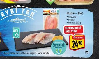 Albert Tilápie filet nabídka