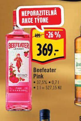 Albert Beefeater pink nabídka