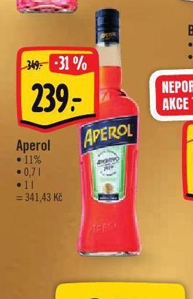 Albert Aperol nabídka