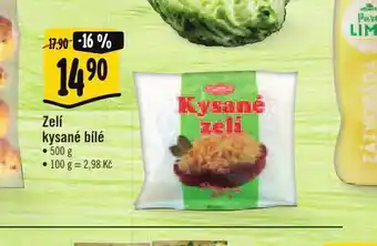 Albert Kysané zelí bílé nabídka