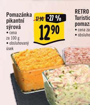 Albert Pomazánka pikantní sýrová nabídka