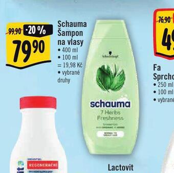 Albert Schauma šampon nabídka