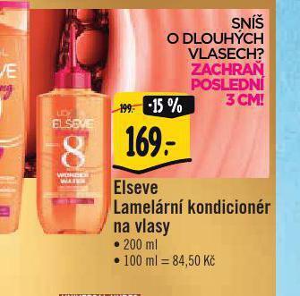 Albert Elseve lamelární kondicionér na vlasy nabídka