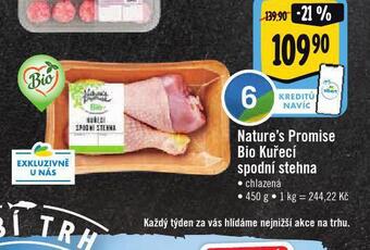 Albert Bio kuřecí spodní stehna nabídka