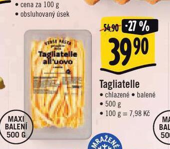 Albert Tagliatelle nabídka