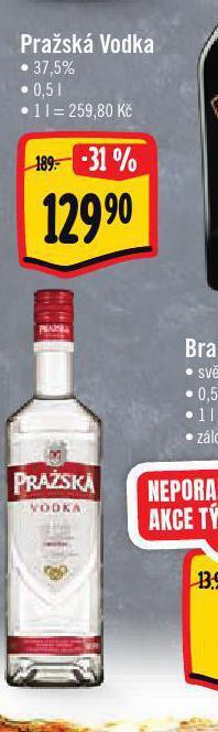 Albert Pražská vodka nabídka