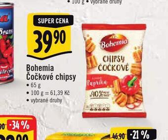 Albert Bohemia čočkové chipsy nabídka