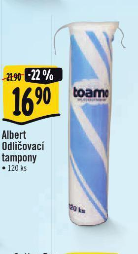 Albert Albert odličovací tampony nabídka