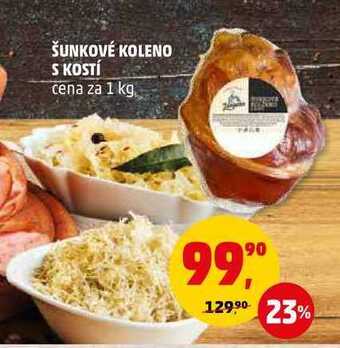 Penny Market Šunkové koleno s kostí, 1 kg nabídka