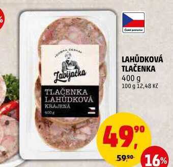 Penny Market Lahůdková tlačenka, 400 g nabídka