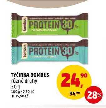Penny Market Tyčinka bombus, 50 g nabídka
