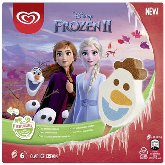 Algida disney frozen ii olaf 6×60 ml
