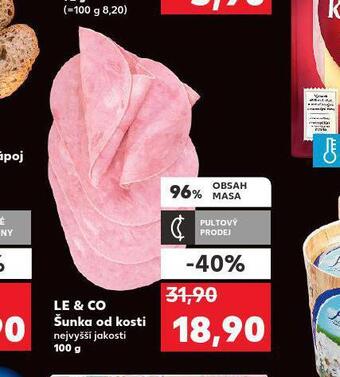 Kaufland Šunka od kosti nabídka
