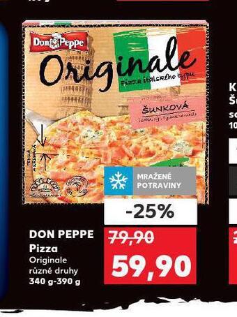 Kaufland Don peppe pizza nabídka