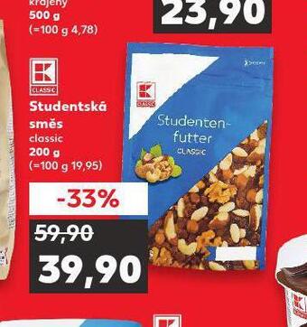 Kaufland Studentská směs nabídka