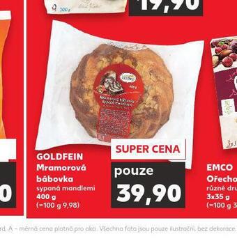 Kaufland Goldfein mramorovaná bábovka nabídka