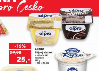 Kaufland Alpro sójový dezert nabídka