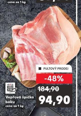 Kaufland Vepřová špička boku nabídka