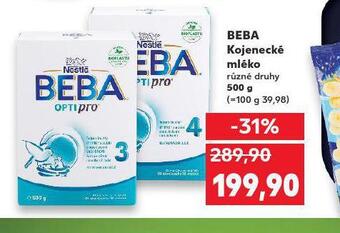 Kaufland Beba kojenecké mléko nabídka