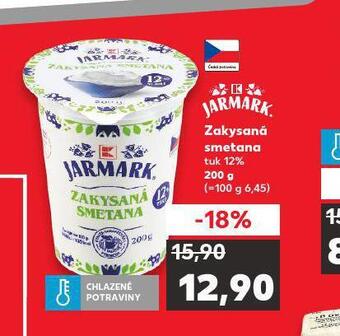 Kaufland Zakysaná smetana 12% nabídka