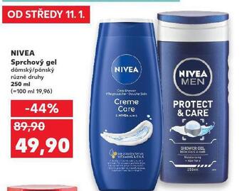 Kaufland Nivea sprchový gel nabídka