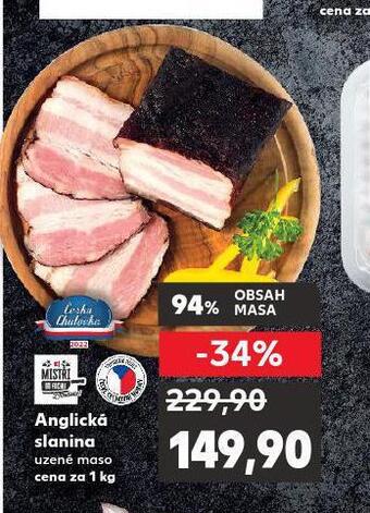 Kaufland Anglická slanina nabídka