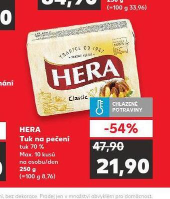 Kaufland Hera tuk na pečení nabídka