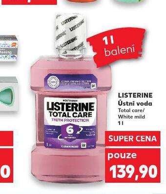 Kaufland Listerine ústní voda nabídka