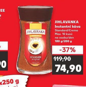 Kaufland Jihlavanka instantní káva nabídka