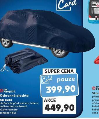 Kaufland Ochranná plachta na auto nabídka