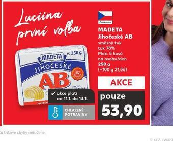 Kaufland Madeta jihočeské ab nabídka