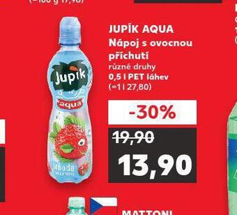 Kaufland Jupík aqua nabídka